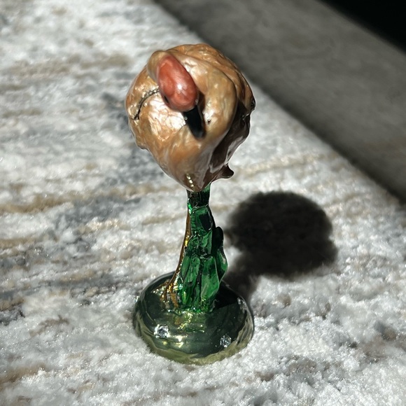 Jeweled flamingo trinket box/figurine - Picture 4 of 15